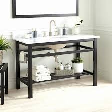 Metal Legs For Bathroom Vanity The Newest Collection Of Metal Vanity Legs Available At Old Bridge Choose From A W Console Sink Sinks Bathroom Wood Metal Sink