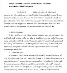 Such petitions are much more likely to be accepted than typical voluntarily terminations of rights as the child in question has a safe, alternative environment away from his biological parents. Free 7 Sample Child Support Agreements In Pdf