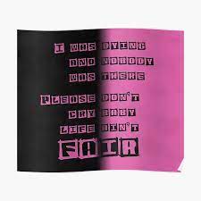 Lil Peep Quotes Gifts Merchandise Redbubble