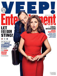 Julia Louis-Dreyfus and Veep cast pose for 12 EW covers