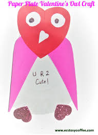 Valentine's day owl craft for kids and free template (#valentinesday #owl #kidsactiviy #kidscraft #papercraft). Diy Valentine S Day Owl Craft For Kids