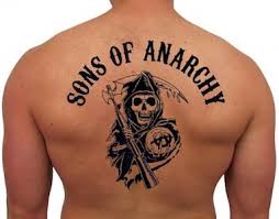 Giving back (season 1, episode 5) in an early sequence from the series, a disgraced brother returns to charming with his club tattoo still intact. Sons Of Anarchy Reaper Logo Temporary Tattoo