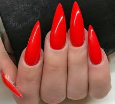 Acrylic nails,nail design,acrylic mix,glitter,unas acrilicas,diseno de unas,itza nails n beauty. Unas En Pico Asi Puedes Usarlas Para Lucir Divina Vibra