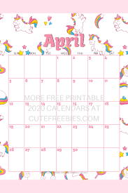 Cute Unicorn 2021 Calendar Free Printable Cute Freebies For You Calendar Printables Kids Calendar Free Blank Calendar
