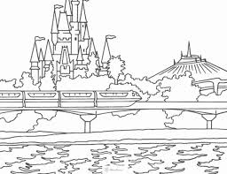 Disney Castle Coloring Pages Luxury Coloring Pages Disney In 2020 Disney Activities Disney Printables Disney Coloring Pages