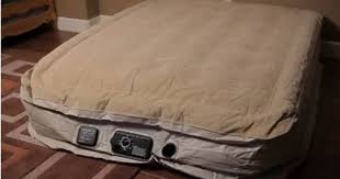 Serta Raised Air Mattress With Never Flat Pump Review Pumps Flat Air Mattress Mattress