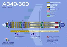 South African Airways Fleet Airbus A340 300 Details And