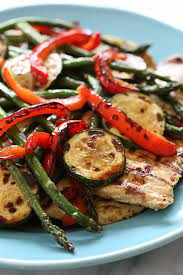 Honey Balsamic Grilled Chicken And Vegetables Skinnytaste