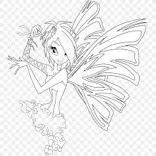 Winx Club Believix In You Flora Drawing Line Art Sirenix Png 1500x1500px Winx Club Believix In