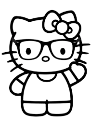 Hello Kitty With Glasses Coloring Pages Hello Kitty With Glasses Coloring Pages Hello Kitty Colouring Pages Hello Kitty Coloring Kitty Coloring