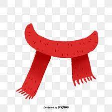 A Big Red Scarf Scarf Clipart Red Keep Warm Png Transparent Clipart Image And Psd File For Free Download Red Christmas Background Red Scarves Clip Art