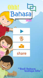 Children looking at us and we are cerminannya. Ohh Bahasa Saya For Android Apk Download