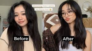 Curtain bangs originated from the hippie years of the 1960's and 70's and are generally bangs that hit around the cheekbone and curtain open in the middle of. How To Style Curtain Bangs Tame Frizzy Hair Youtube