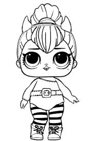 Or do you love them all? Lol Doll Printable Coloring Pages Cinebrique
