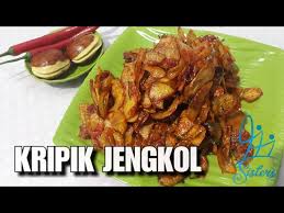 Cara Membuat Kripik Jengkol Youtube