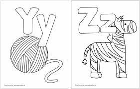 Not only is it adorable, but it serves as an alternative guest book! Free Printable Alphabet Coloring Pages Easy Peasy And Fun
