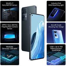 OPPO Reno7 Pro 5G Black and Blue 256 GB 12 GB RAM 🌴 GOABAY