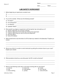 High School Science Worksheets Life Science In 2020 Science Lab Safety Lab Safety Science Skills