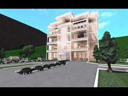 Bloxburg Rose Hotel Part 2 3 Youtube In 2021 Hotel Exterior Hotel Layout City Layout