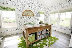 I searched high and low for something to just buy and there was nothing out there! Counter Height Craft Table Design Ideas