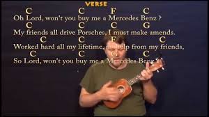 Mercedes Benz Janis Joplin Ukulele Cover Lesson With Chords Lyrics In 2020 Mercedes Benz Janis Joplin Mercedes