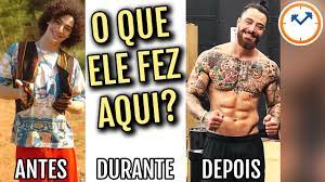 Na rede social, o ator postou um antes e depois impressionante, e escreveu O Que O Felipe Titto Fez Para Ganhar Musculos Saude Na Rotina Youtube