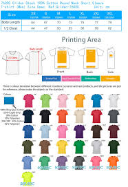 Ready Stock Apparel Size Chart