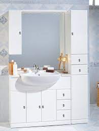 Scopri la vasta gamma di mobiletti per il bagno. Arredobagno Cleo Da 100cm Con Lavabo E Colonna