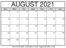 About july 2021 editable calendar with holidays. Free Printable August 2021 Calendars