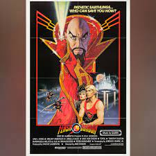 Can't find a movie or tv show? Flash Gordon 1980 Original Movie Poster Vintage Film Poster At The Movies Posters