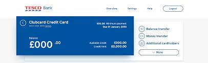 Besides, the tesco bank card itself is considered a club card, so there is no need to swipe both at the till. Managing Credit Cards Online Banking Tesco Bank