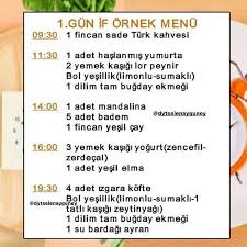 instagram da diyetnette 1 2 3 4 5 6 ve 7 gun if ornek menulerimiz geldiiiii hepinize basarilar begenip kaydetmeyi u zerdecal yesi l cay elmalar