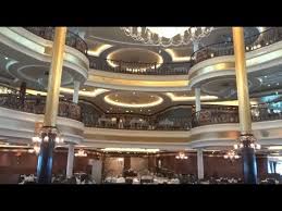Photo courtesy of royal caribbean. Main Dining Room On Liberty Of The Seas Cruise Ship Youtube