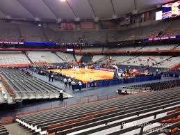Carrier Dome Section 115 Syracuse Basketball