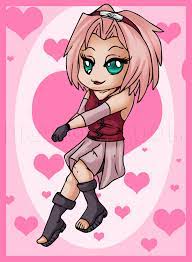 How To Draw Chibi Sakura, Step By Step, Drawing Guide, By Dawn - Dragoart