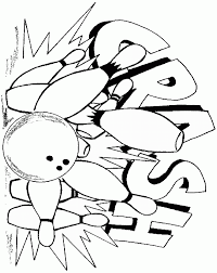 These alphabet coloring sheets will help little ones identify uppercase and lowercase versions of each letter. Bowling Coloring Pages Birthday Printable Coloring Home
