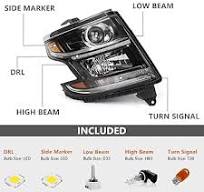 Amazon.com: Huray HID Headlight Assembly Fit for Chevy Tahoe ...
