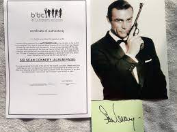 Maybe you would like to learn more about one of these? James Bond 007 Sean Connery Autogramm Signed Card Catawiki