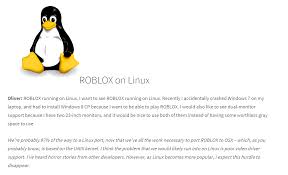 Roblox Needs A Linux Port Due To The Recent 7 8 Update Stunt Studio Features Roblox Developer Forum