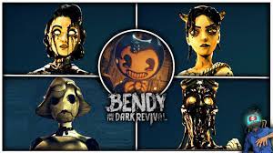 BATDR All Monsters, Bosses & Characters (Bendy & the Dark Revival) - YouTube