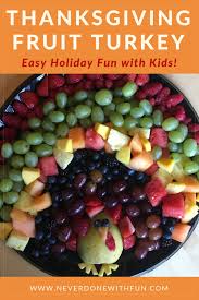 Finally, the proper way to carve a thanksgiving turkey with minimal mess and zero wasted meat. Easy Thanksgiving Turkey Fruit Platter Neverdonewithfun