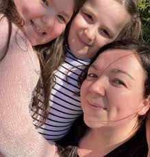 Mum, 31, left with third-degree burns the size of a TV