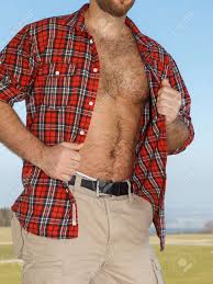 An Image Of A Very Hairy Male Body Stock Photo, Picture and Royalty Free  Image. Image 158072747.