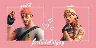 Fortnite aura skin with all my fortnite dances & emotes! Gaynite On Twitter Guild And Aura From Fortnite Are Dating
