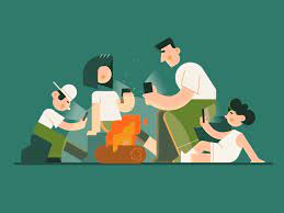 Spending Time With Your Family Motion Design Animation Character Design Animation Motion Graphics Animation