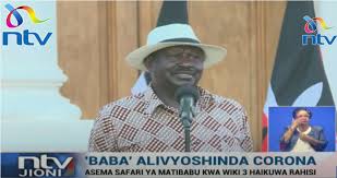 Haben wir noch zeit bis ostern? Ntv Kenya Raila Odinga Asimulia Alivyoshinda Corona Link Http Ow Ly Aoms50efe0d Facebook