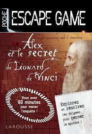 Escape game de poche sp Léonard de Vinci | Editions Larousse