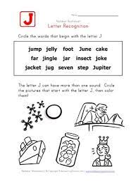 Maybe you would like to learn more about one of these? Letter J Words Recognition Worksheet All Kids Network