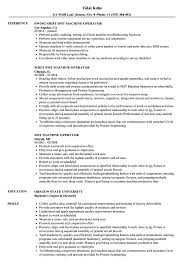 smt machine operator resume samples