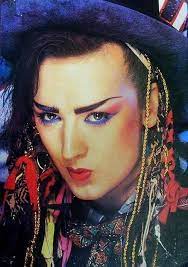 Boy george / culture club 1 x poster aus einer jugendzeitschrift 80 er. Boy George George Inspiration Boy George 1980s Makeup George